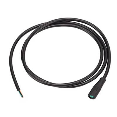 Cable de Extensión de Bicicleta Cable de Señal de Bicicleta Hembra de 5 Pines 2a 250V IP66 Clase de Protección E Cable de Extensión de Bicicleta para 