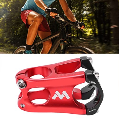 Vástago de Bicicleta de Montaña, Vástago de MTB Corto de 31,8 Mm para la Mayoría de Las Bicicletas de Montaña Bicicleta de Carretera MTB BMX Bicicleta