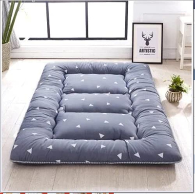 Piso japonés Futón colchón, tatami colchón de piso portátil colchón de camping colchón para niños almohadilla de dormir plegable enrollable piso tumbo