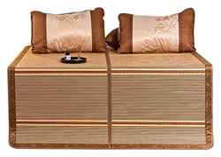 Almohadilla for dormir de verano for la almohadilla de bambú de bambú almohadilla de aire acondicionado de aire suave de doble cara, ropa de cama de v precio