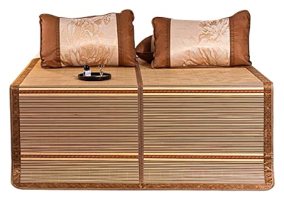 Almohadilla for dormir de verano for la almohadilla de bambú de bambú almohadilla de aire acondicionado de aire suave de doble cara, ropa de cama de v
