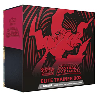 Juego de cartas pokemon tcg sword and shield 10 astral radiance elite trainer box inglés