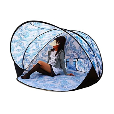 Desconocido Carpa de Playa Pop Up Tent Portátil Ligerable Camping Playa Carpa Instantánea Outdoorprotección Sunshine Shelter for Camping Familia Casa 