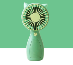 Mini - Fan Verano Ventilador Portátil De Aire Frío Ventilador Portátil De Viaje Verde en oferta