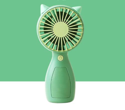 Mini - Fan Verano Ventilador Portátil De Aire Frío Ventilador Portátil De Viaje Verde