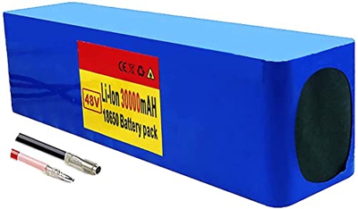 stdpcxz Batería De Bicicleta Eléctrica 48V 30000Mah, Batería De Litio, para Monociclo Eléctrico De Auto Equilibrio Scooter, con Cargador Y BMS 48V 30A