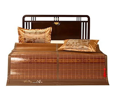 Colchonetas De Dormir Verano, Colchón De Bambú Plegable De Doble Cara Decoración Del Hogar Dormitorio Cojín De Dormir Doble, Cojín De Dormir Fresco Pa