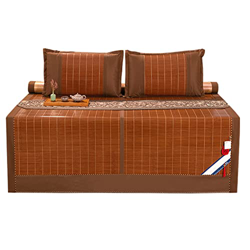 Colchoneta de bambú de verano, colchón de enfriamiento antideslizante plegable, colchoneta de aire acondicionado, ropa de cama de verano, uso de doble en oferta