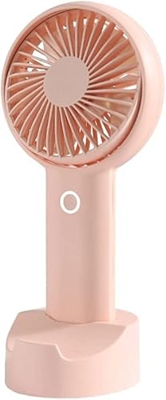 Ventilador Portátil Mini Ventilador Portátil,USB Ventilador Personal con 3 Velocidades Ajustables Viento, Ventilador De Escritorio Pequeño Tranquilo F