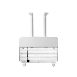 Humidificador de vapor frío Humidificador industrial comercial Tanque de agua de 12 l Boquilla de rotación dual ajustable de 360 ° Apagado automático  precio