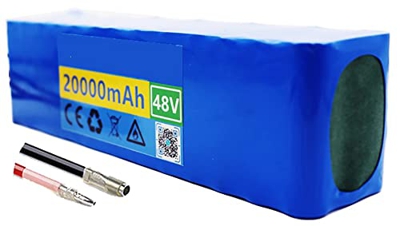 stdpcxz 48V 20000Mahrecargable De Iones De Litio, 1000W Batería De Bicicleta Eléctrica, para Monociclo Eléctrico De Auto Equilibrio Scooter, con Carga