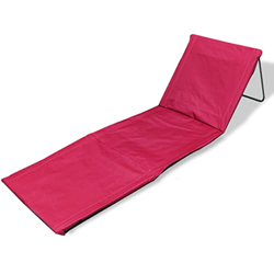 Acomoda Textil - Esterilla de Playa y Piscina Acolchada. Tumbona Plegable y Reclinable con Cojín y Bolsa. Tumbona Portátil con Respaldo Ajustable 170x en oferta