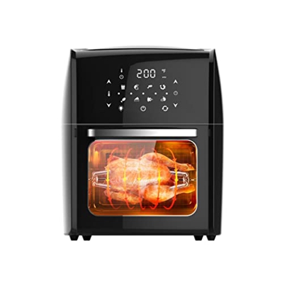 10L XL Digital Air Fryer Cooking Package with Digital Controls Precise Temperature Control Wattage Control and Advanced Functions 1800W
