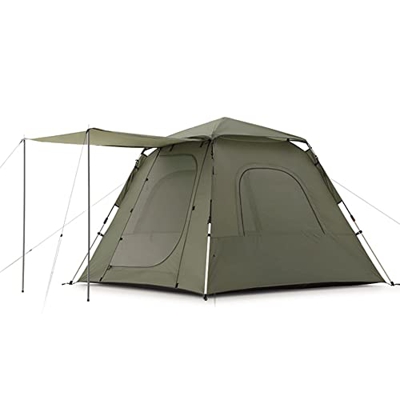 Tienda De Campaña Automática para 3 Hombre Personas, Impermeable Anti Viento & Protección UV Carpa, Ultraligero Carpa Emergente para La Familia Sender