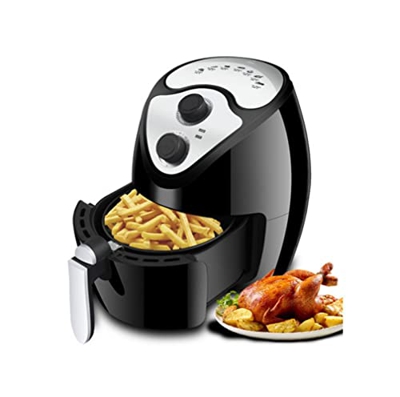 3.5L Electric Air Fryer + Oven Cooker with Temperature Control Smart Touch Screen Non-Stick Fry Basket Auto Shut Off Feature 1300-Watt
