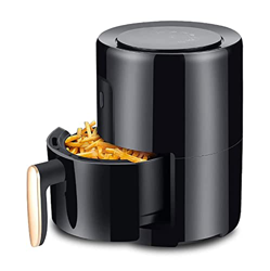 2.5L Air Fryer - Turbo Cyclonic Airfryer with Rapid Air Technology for Less Oil-Less Cooking Digital Touchscreen Black en oferta