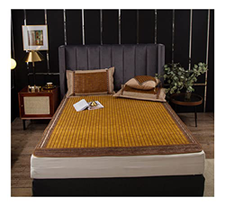 GYAM Almohadilla De Dormir De Verano, Colchón De Bambú Plegable De Verano, Colchón Doble para Dormitorio, Almohadilla De Dormir De Verano para El Hoga precio