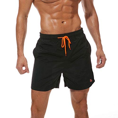 JustSun Bañador Hombre Corto Natacion Bañadores Hombre Surferos Pantalones Cortos Secado Rápido Traje de Baño Hombre Shorts de Baño Playa Natacion Bañ