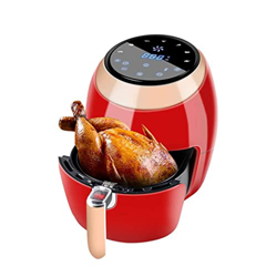 Air Fryer - Multi Cooker with Roast Bake Food Dehydrator Reheat Non Stick Coated Basket Cookbook 7 Liters Ultra Large Capacity Black (Color : Black) ( precio