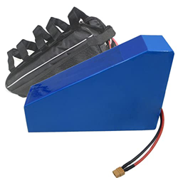 IVIWCLOP Batería Bicicleta Eléctrica De 72V Batería Litio Triangular Impermeable De 20Ah 20S4P con Cargador Rápido De 3A para Motocicletas De 500 W-17 precio