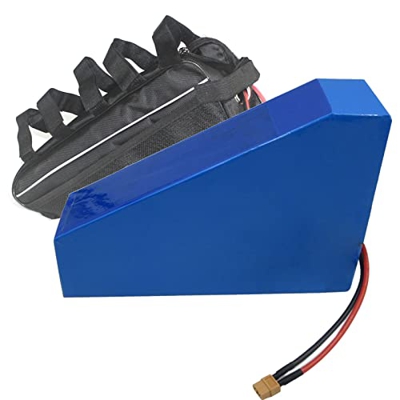 IVIWCLOP Batería Bicicleta Eléctrica De 72V Batería Litio Triangular Impermeable De 20Ah 20S4P con Cargador Rápido De 3A para Motocicletas De 500 W-17