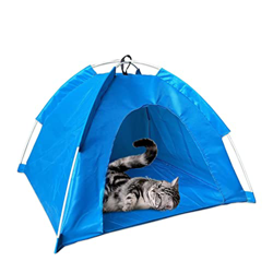 puzzlegame Tienda de campaña para Gatos - Cama Plegable para casa de Mascotas - Casa para Mascotas para Perros y Gatos para Interiores y Exteriores, C características