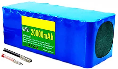 stdpcxz 36V 20000Mah Eléctrica De Bicicleta Paquete De Batería De Iones De Litio, Recargable De Iones De Litio, para Monociclo Eléctrico De Auto Equil