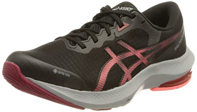 ASICS Gel-Pulse 13 GTX, Zapatillas para Correr Mujer, Black Blazing Coral, 42.5 EU