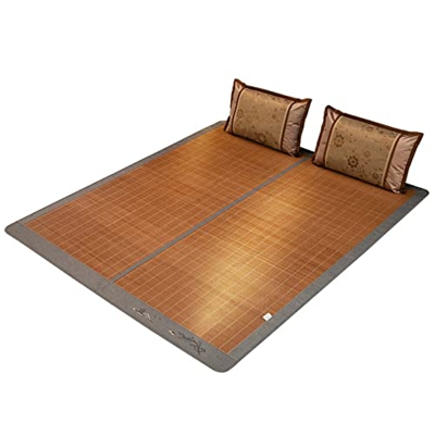 Colchón refrescante de bambú, colchonetas para dormir de verano, colchón de bambú, almohadilla para colchón de cama de enfriamiento suave, antidesliza
