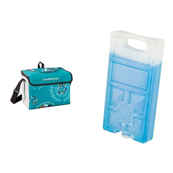 Campingaz Minimaxi Ethnic Nevera Flexible, Unisex Adulto, Multicolor, 9 L + 9377 Acumulador Frio, Unisex, Azul, 18 X 9.4 X 3.2 Cm en oferta