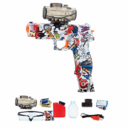 TTTH Blaster de Bolas de Gel, Pistola de Gel eléctrica Pistolas de Bolas de Agua Bolas de Gel de ráfaga automática Pistolas de Juguete Altamente ensam en oferta