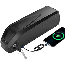 Bateria Bicicleta Electrica 52V Bateria Bici Electrica 8Ah-17.5Ah Down Tube Li-Ion Pedelec E-Bike Batería Li-Ion, con Puerto USB Cargador para Motor 2 características