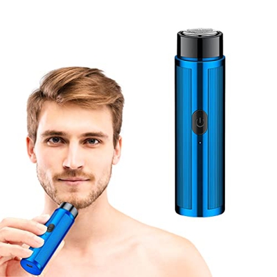 Botiniv Maquinilla de Afeitar eléctrica portátil,Maquinilla de Afeitar portátil para Hombres - Recortadora y afeitadora eléctrica híbrida Unisex con C