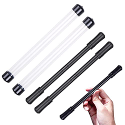 2Pcs Bolígrafo Giratorio,Bolígrafo Giratorio Antideslizante,Bolígrafo Giratorio con Dedos,Sin Recarga de Bolígrafo,Papelería de Entretenimiento para E en oferta