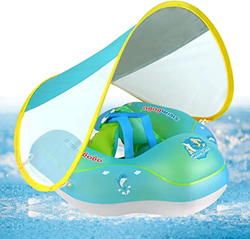 Flotador Bebe,Flotadores Piscina Bebe,Flotadores para Bebes con parasol de 6-30 Mes características