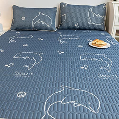 XWSM Cubrecolchón De Látex Refrescante para Verano, Colchoneta Plegable para Cama, Colchón para Dormir Fresco, Cubierta De Emulsión De Seda De Hielo P