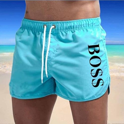 EOBPSJ Pantalones Cortos de baño para Hombre, Traje de baño Colorido de Verano, Pantalones Cortos de Playa 2022 Multicolor (Azul,L)