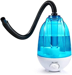 ZLNY Humidifiers with Tube Ultrasonic Quiet 7 Colour Changing LED Lights Desk Humidifiers Waterless Auto Off Air Purifiers For Home, Yoga, Office,Exce precio