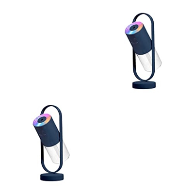 lmoikesz 2 Juegos de Humidificador, rotación de 360 grados, proyección romántica, difusor de aire, sala de estar, dormitorio, atomizador, nebulizador 