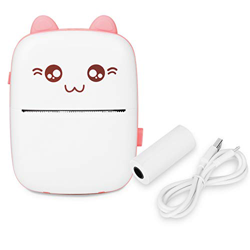Mini Impresora Fotográfica, Pequeña Impresora de Bolsillo Instantánea para Niños, Bricolaje, Viene con Papel de Muestra, Mini Impresora Térmica PeriPa precio