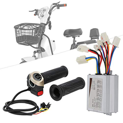 Uxsiya Controlador de velocidad estable de aleación de aluminio que muestra claramente 24 V 500 W para bicicleta eléctrica de triciclo eléctrico. precio