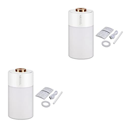 YIUPEDRFG 2 Juegos de Humidificador de aire a prueba de fugas 300ML Aroma aceite esencial rociador difusor ambientador generador de niebla adorno para precio