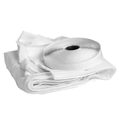 Flyhorse 5 Pcs Paño para sellar Ventanas de Aire Acondicionado | Unidad de CA móvil Sellado de Tela Suave - Sello de Ventana para Aire Acondicionado p