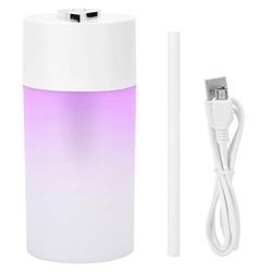 Humidificador USB, Difusor de Aceites Esenciales, de Larga Duración con Luz Ambiental para Oficina en Casa en oferta
