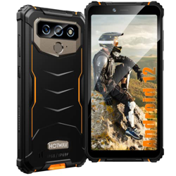 HOTWAV T5 Pro Teléfono Móvil Resistente (2022) Android 12, 7500mAh Móviles Libres Impermeable Antigolpes, 6.0" HD +, Movil Irrompible 4GB+32GB（256GB）  en oferta