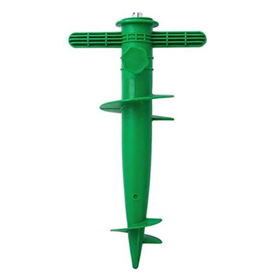 Monxu Pincho Sombrilla Playa, Soporte Sombrilla Playa, Soporte Sombrilla Clavafacil, 4 Colores a Elegir (Verde)