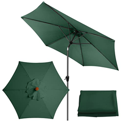 Roadtime Toldo de repuesto para sombrilla de 9.8 pies, paño de repuesto universal para sombrilla de jardín, patio, playa, piscina, mesa de mercado (3  precio