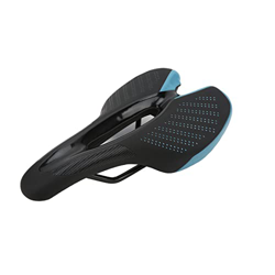 Cojín de Luz Trasera para Sillín de Bicicleta MTB, Cojín Hueco para Riel de Sillín con Luz Trasera Carga USB Resistente Al Desgaste Impermeable Transp en oferta