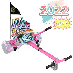 RCB Asiento para Hoverboard, Accesorio para Kart para Hoverboards, Hoverboard con Asiento, Apto para Todos los Scooters de 6,5 a 10 Pulgadas, Dos Vuel características