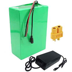 HJGHY Recargable De Iones De Litio 24V 12000Mah Paquete Batería Iones Litio Bicicleta Eléctrica con Cargador, para Motor 200W ~ 500W Vespa De La Motoc características